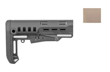 Image of DLG Tactical TBS Tactical Buttstock, Commercial Spec, Tan, DLG053T