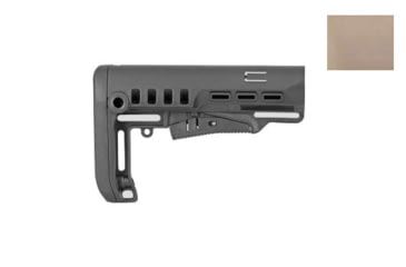 Image of DLG Tactical TBS Tactical Buttstock, Mil Spec, Tan, DLG087T