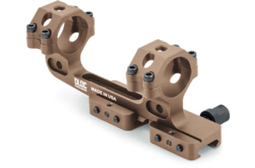 Image of DLOC Precision Cantilever Scope Mount, 30mm, 1.63 in Height, Tan, DLOC-C130-1630-T