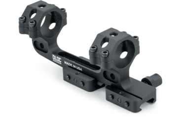 Image of DLOC Precision Cantilever Scope Mount, 30mm, 1.63 in Height, Black, DLOC-C130-1630-B