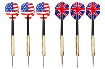 Image of DMI 18in Arachnid Manchester Dartboard Cabinet Set, D4216