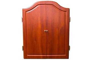 Image of DMI 18in Dartboard Cabinet with Electronic Scorer Light Cherry, CABSETCH