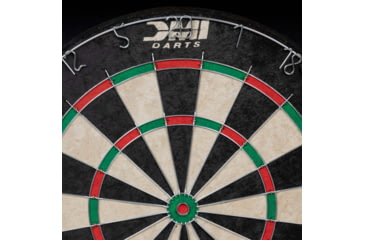 Image of DMI Dublin Bristle Dartboard Cabinet Set, Wood grain/Tan, D4600RTW