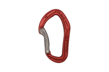 Image of DMM Alpha Sport Bent Gate, Red/Titanium, One Size, A526RD