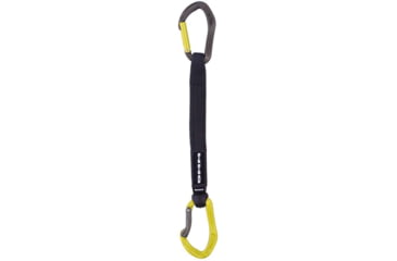 Image of DMM Alpha Sport Quickdraw, Titanium/Lime, 25cm, A526LG-25VW