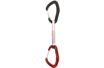 Image of DMM Alpha Trad Quickdraw, Titanium/Red, 12cm, A508-12RD
