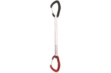 Image of DMM Alpha Trad Quickdraw, Titanium/Red, 25cm, A508-25RD