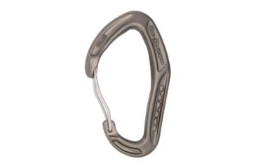 Image of Alpha Trad Wiregate Carabiner-Gunmetal