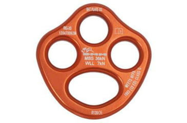 Image of DMM Bat Plate, Orange, Extra Small, RIG-XS-OR