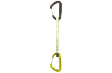 Image of DMM Chimera Quickdraw Carabine, Titanium/Lime, 18cm, A398-18LG