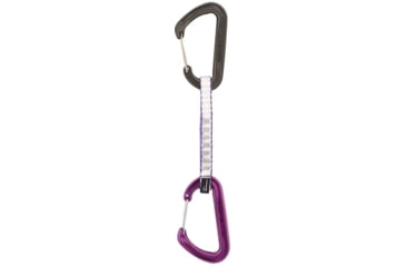 Image of DMM Chimera Quickdraw Carabine, Titanium/Purple, 12cm, A398-12PR
