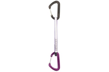 Image of DMM Chimera Quickdraw Carabine, Titanium/Purple, 18cm, A398-18PR