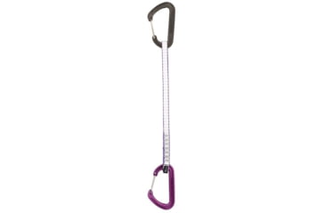 Image of DMM Chimera Quickdraw Carabine, Titanium/Purple, 25cm, A398-25PR