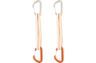 Image of DMM Phantom Alpine Quickdraw, 2 Pack, 60cm, Matt Grey/Orange, 60cm, A318-60ORP2