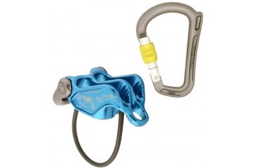 Image of DMM Pivot Belay Device and Rhino Set-Blue