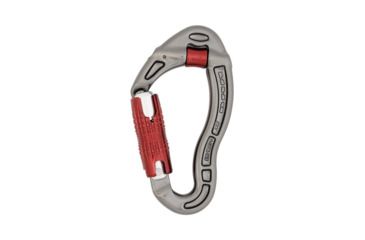 Image of DMM Revolver Quicklock Carabiner, Titanium/Red, A273