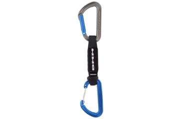 Image of DMM Shadow/Spectre Hybrid Quickdraw, Titanium/Blue, 12cm, A301-358BL-12