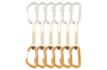 Image of DMM Spectre 2 Quickdraw, Pack of 6, Silver/Gold, 12cm, A358-12P6