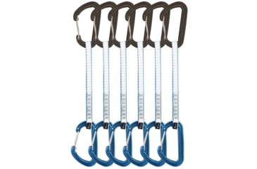 Image of DMM Spectre Quickdraw, Pack of 7, Silver/Blue, 18cm, A358-18BLP6