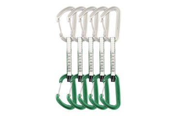 Image of DMM Spectre Quickdraws Carabine, Pack of 5, Green, 12cm, A358-12GRP5