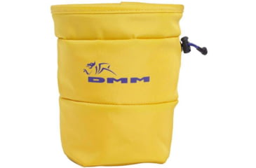 Image of DMM Tube Chalk Bag, Yellow, One Size, CB31YE
