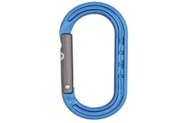 Image of DMM XSRE Mini Carabiner, Blue/Titanium, One Size, A531BL