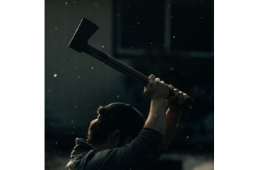 Image of DMOS Forged Steel Axe, Black/Red, 32807