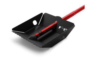 Image of DMOS Stealth XL Shovel, Black/Red, 32730