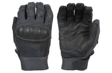 Image of Damascus DMZ33 Protective Gear Nitro Hard Knuckle Gloves, Digital Leather and KEVLAR, Small, Black, DMZ33SM