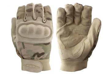 Image of Damascus Protective Gear MX25-MH Nexstar III - MultiCam Print Gloves w/ Hard Shell Knuckles, Large, Multi-cam MX25MHLG