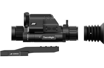 Image of DNT Optics ThermNight 1.5-6x Thermal Rifle Scope, 5-20x Day/Night w/ Laser Rangerfinder
