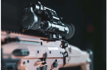 Image of DNT Optics ThermNight 1.5-6x Thermal Rifle Scope, 5-20x Day/Night w/ Laser Rangerfinder