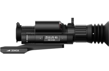 Image of DNT Optics Zulus HD 3-12x V2 Night Vision Riflescope w/ Laser Rangefinder