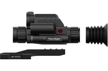 Image of DNT Optics ThermNight 3-12x52mm Thermal Rifle Scope w/5-20x Night Vision Multispectral Scope with Laser Rangefinder and Ballistic Calculator
