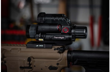 Image of DNT Optics ThermNight 3-12x52mm Thermal Rifle Scope w/5-20x Night Vision Multispectral Scope with Laser Rangefinder and Ballistic Calculator