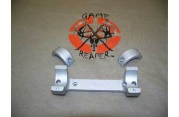 Image of DNZ Products Game Reaper Scope Mount - Ruger 10/22, Low Ring, 1 in Tube, Silver, 11081