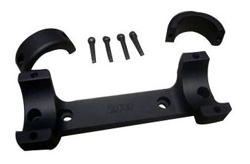 Image of DNZ Products Game Reaper Scope Mount - Savage Flat Back Receiver, Medium Ring, Left Hand, 1 in Tube, Black Matte, 24200