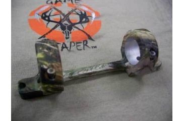 Image of DNZ Products Game Reaper Scope Mount - Remington 700 Short Action, Medium Ring, 0 MOA, 1 in Tube, Silver, 21700