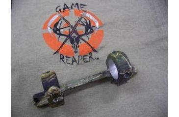 Image of DNZ Products Game Reaper Scope Mount - Remington 700 Short Action, Medium Ring, 0 MOA, 1 in Tube, Silver, 21700