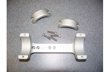 Image of DNZ Products Game Reaper Scope Mount - T/C Encore Omega, Extra High Ring, 30 mm Tube, Silver, 30007S