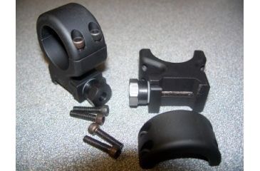 Image of DNZ Products Freedom Reaper Scope Mount - 2 x Picantinny Rail, 1 in Tube, High Ring, Black Matte, 143PT