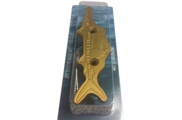 Image of DNZ Products Fin Cleat - Docking &amp; Anchoring Equipment - Bill Fish, Gold, FC05G