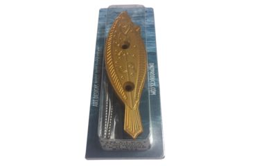Image of DNZ Products Fin Cleat - Docking &amp; Anchoring Equipment - Flounder, Gold, FC02G