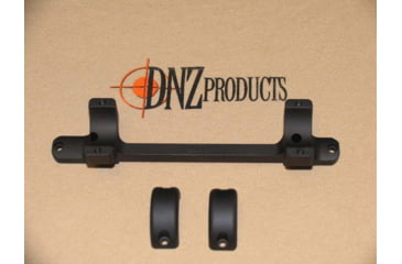 Image of DNZ Products Game Reaper Scope Mount/Ring Combo Savage Round Receiver w/8-40 Screw Holes, 1in Tube, High, Long Action, Matte Black, L12200