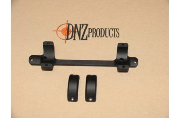 Image of DNZ Products Game Reaper Scope Mount/Ring Combo Savage Round Receiver w/8-40 Screw Holes, 30mm Tube, Medium, Long Action, Matte Black, L30200