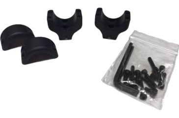 Image of DNZ Products Hunt Masters Scope Mount - Barrett Fieldcraft Tactical, Medium Ring, 1 in Tube, Black Matte, BF1TM2