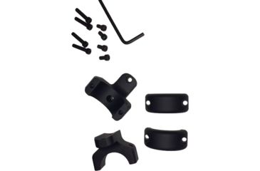 Image of DNZ Products Hunt Masters Scope Mount - Montana Rifle, Medium Ring, 1 in Tube, Black Matte, MR1M2