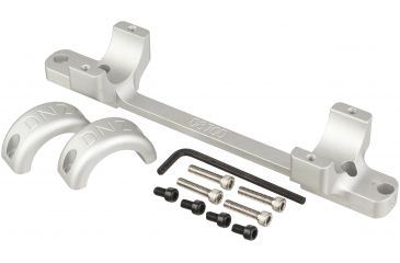 Image of DNZ Products Game Reaper Scope Mount - Remington 700 Long Action, Low Ring, 1 in Tube, Silver, 08700S