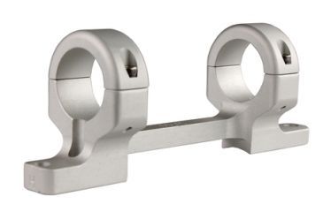 Image of DNZ Products Game Reaper Scope Mount - Remington 700 Short Action, Low Ring, 0 MOA, 30 mm Tube, Silver, 28700s