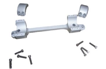 Image of DNZ Products Game Reaper Scope Mount - Remington 700 Long Action Tactical, Medium Ring, 0 MOA, 30 mm Tube, Silver, 30700TS